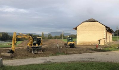 Rénovation d'une vieille maison en appartements à Sallenôves